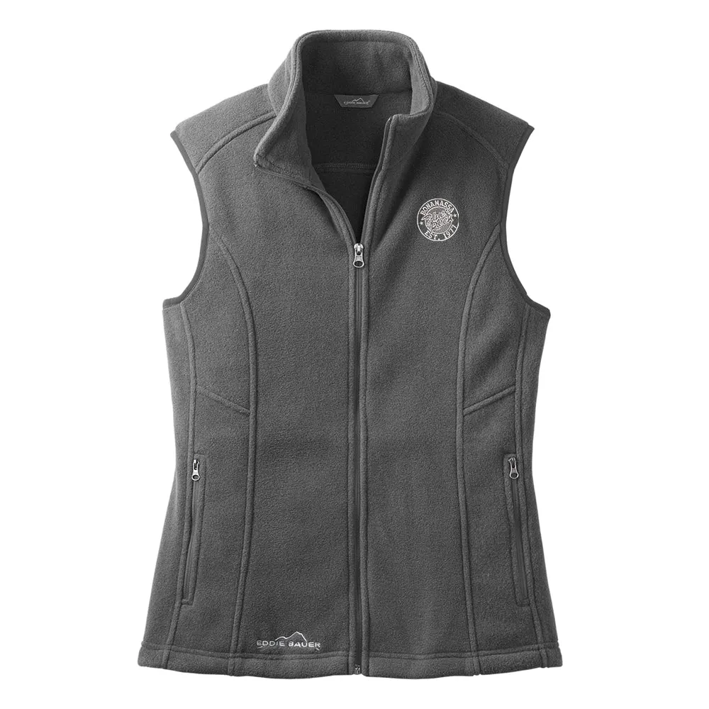 Classic Blues Rock Eddie Bauer Fleece Vest (Women)