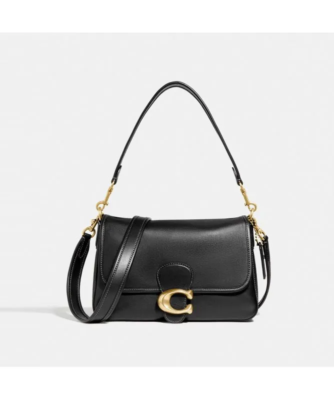 COACH Soft Tabby Shoulder Bag | Black