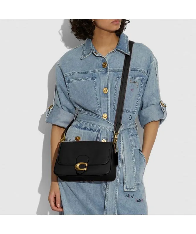 COACH Soft Tabby Shoulder Bag | Black