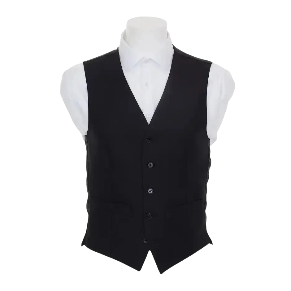 Coes Masonic Waistcoat in Black