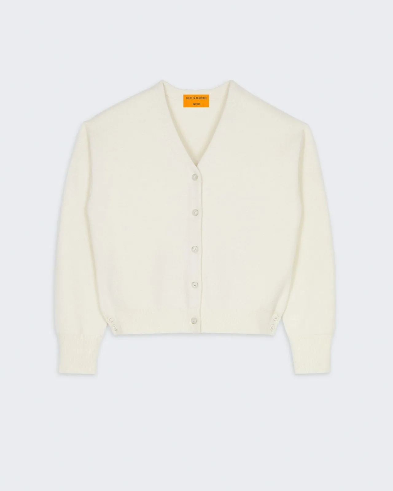 Collegiate Cardigan In Cashmere - Cream