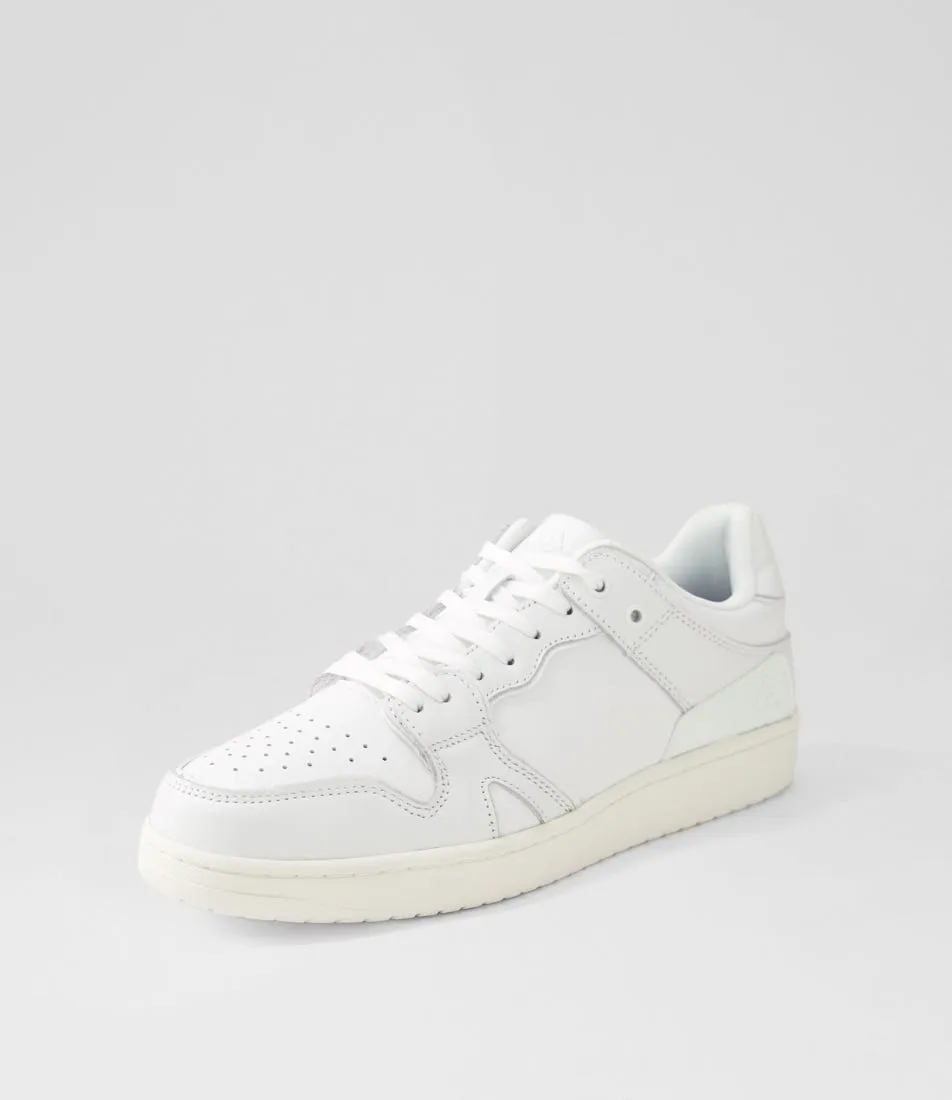 COLORADO Retro White Leather Sneakers