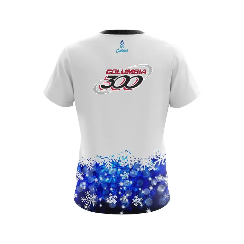 Columbia 300 Snowflake Season CoolWick Bowling Jersey