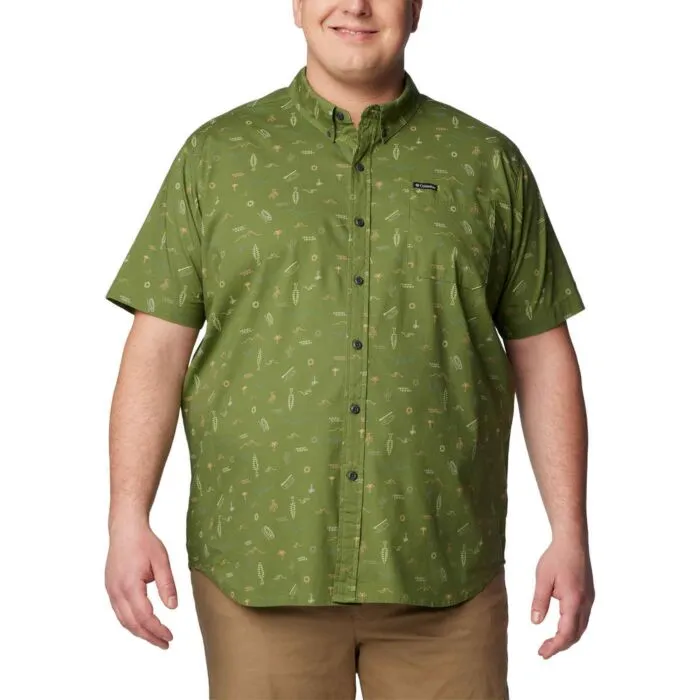 Columbia Men's Big Rapid Rivers Print Short Sleeve