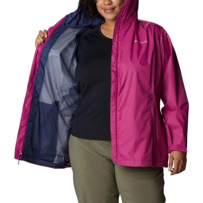 Columbia Women's Plus Arcadia II Rain Jacket