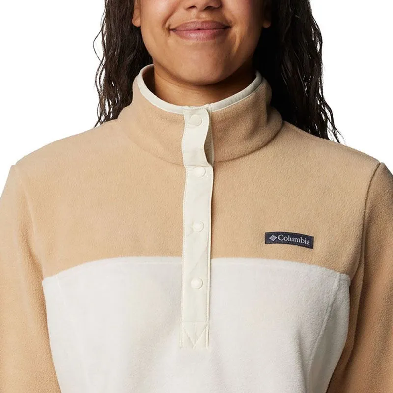 Columbia Women's Benton Springs™ Half Snap Pullover Chalk / Canoe