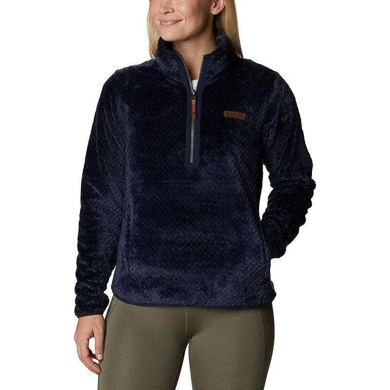 Columbia Women's Fire Side™ Sherpa 1/4 Zip Fleece Dark Nocturnal