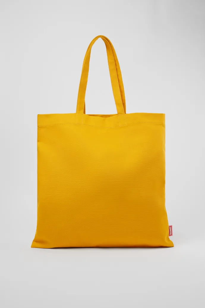 ConMigo Orange recycled cotton tote bag