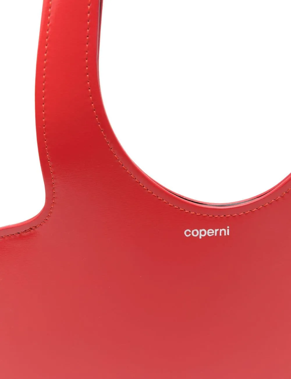 COPERNI GLOSS LEATHER MINI HEART TOTE