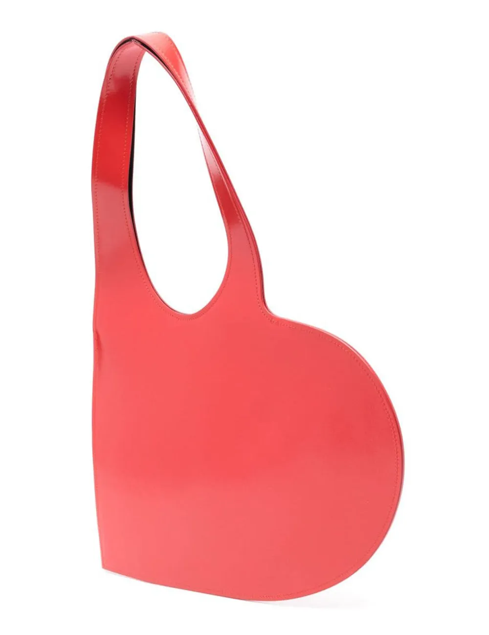 COPERNI GLOSS LEATHER MINI HEART TOTE