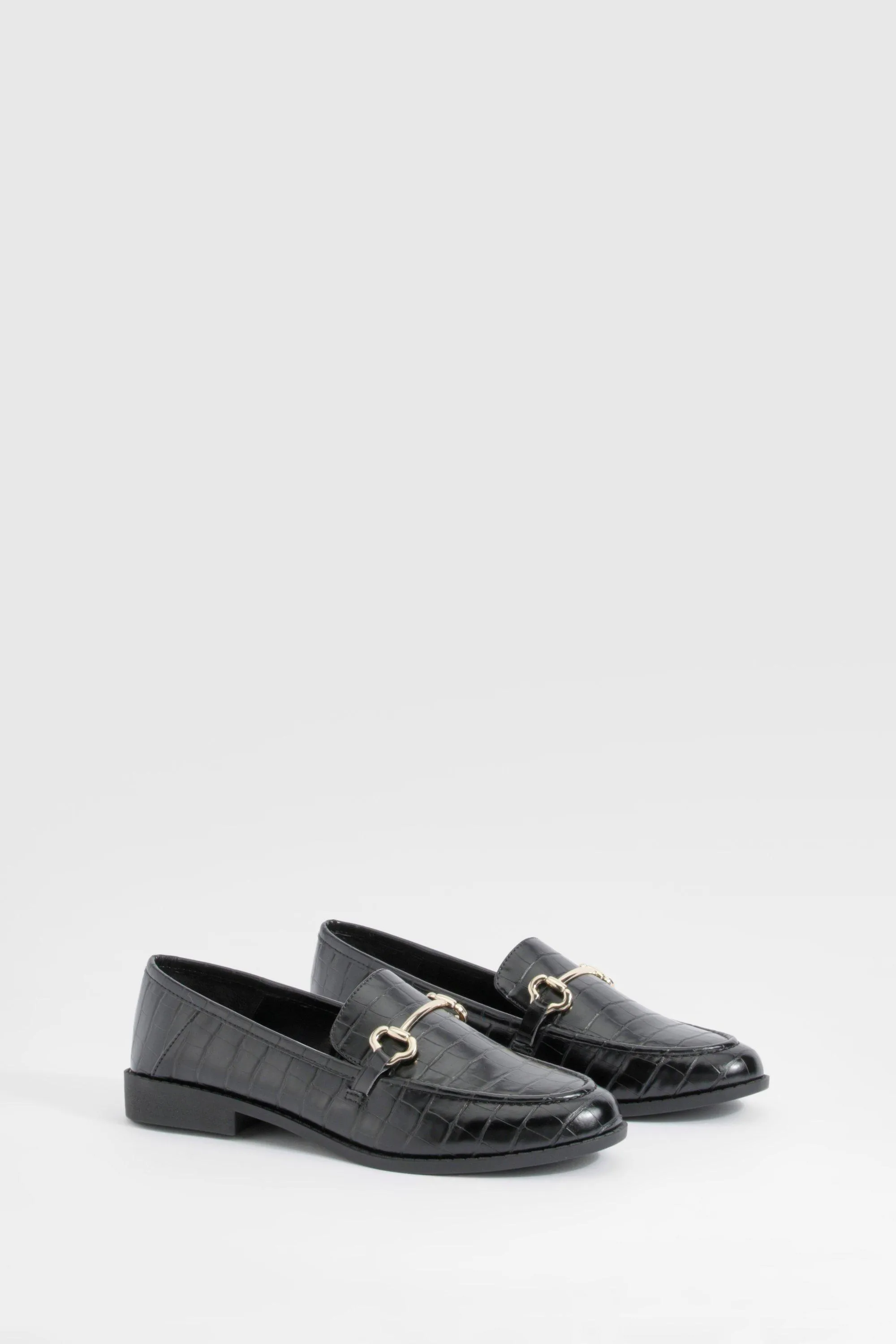 Croc T Bar Loafers