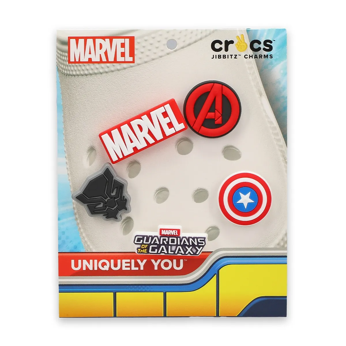 Crocs  Jibbitz Marvel 5 Pack Accessory