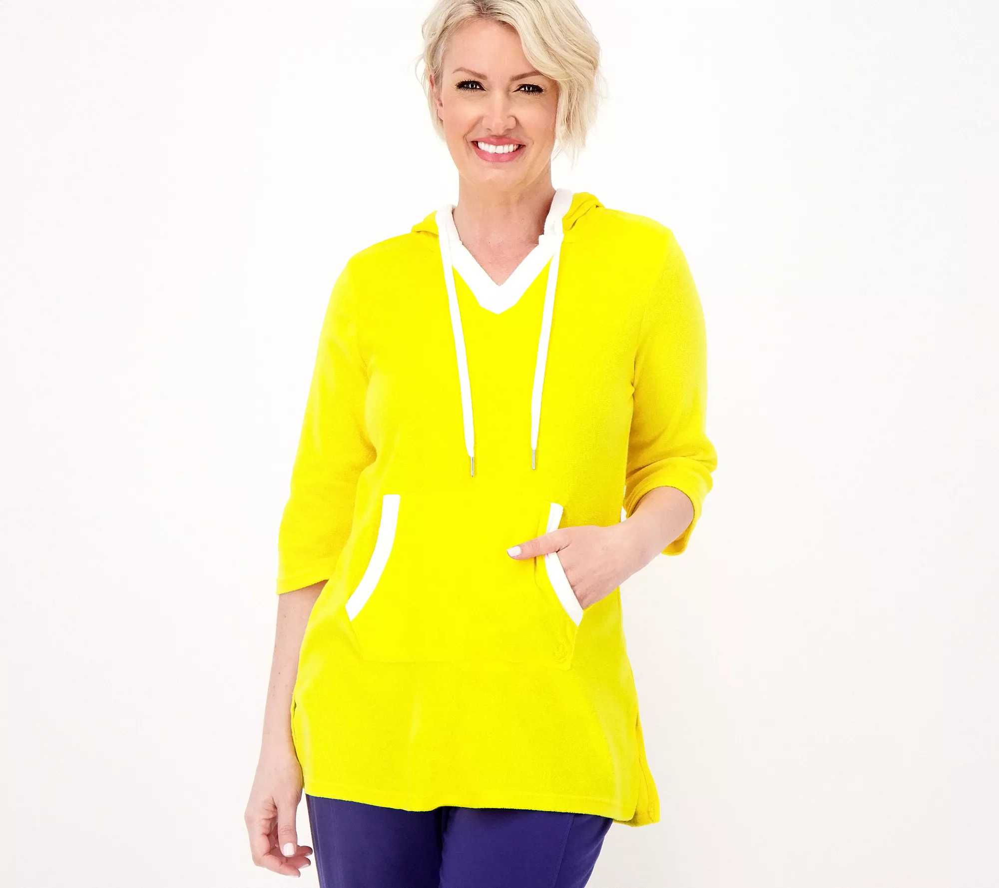 Cuddl Duds Sun Terry Hooded Tunic