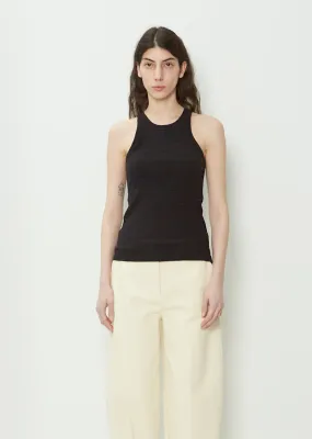 Curved Rib Tank — Black