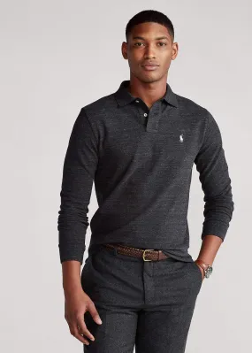 Custom Slim Fit Mesh Polo Shirt