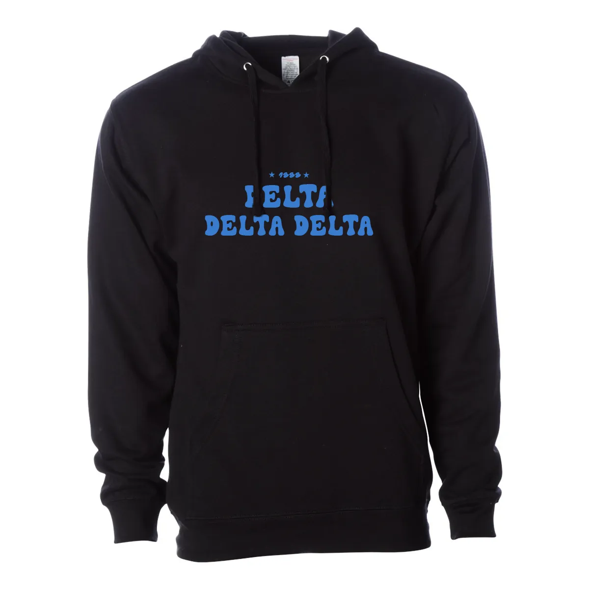 #Delta Delta Delta Bubble Design Hoodie