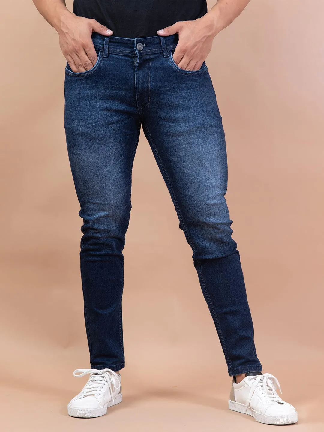 Denim Blue Denim Men's Jeans