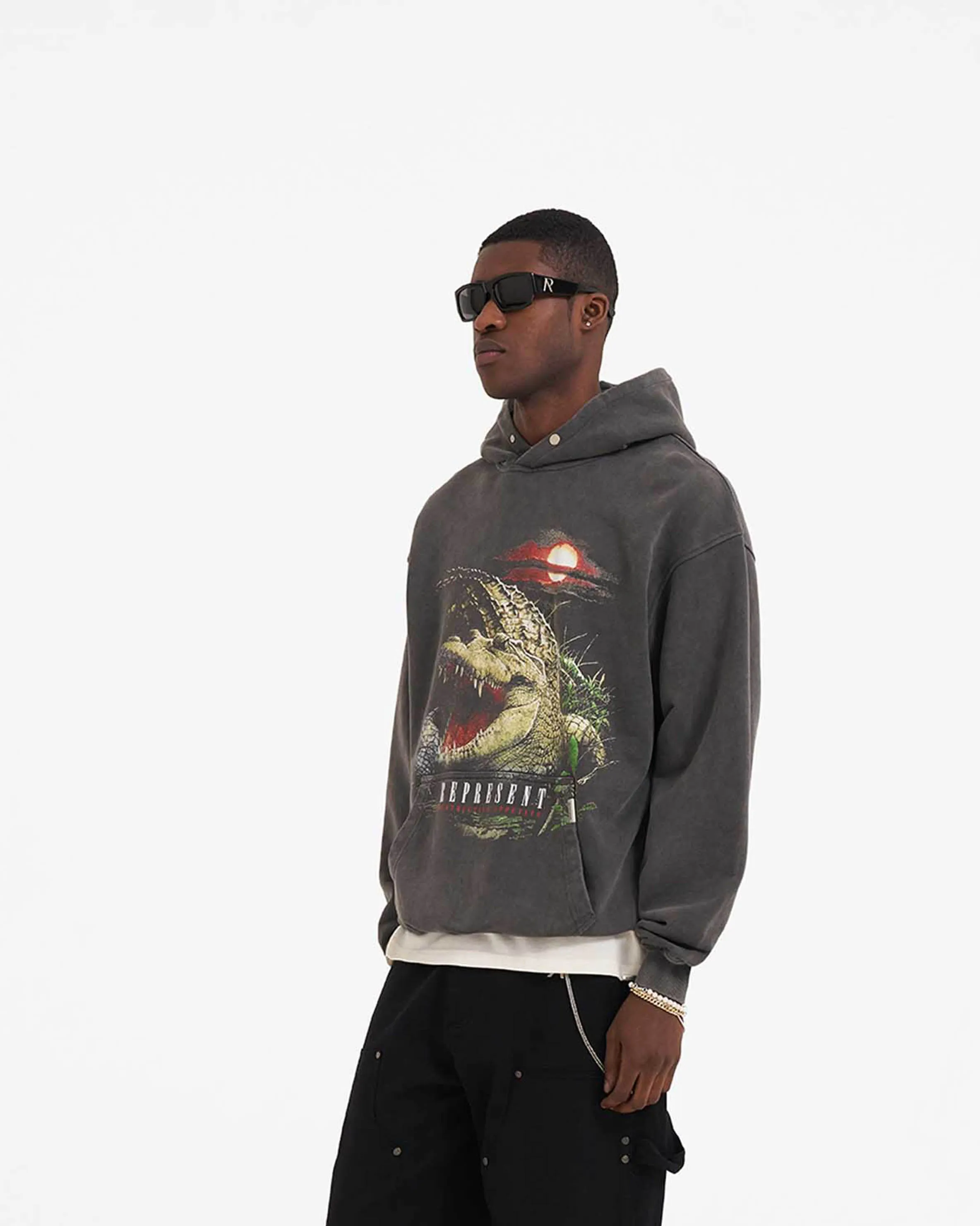 Destructive Appetite Hoodie - Vintage Grey