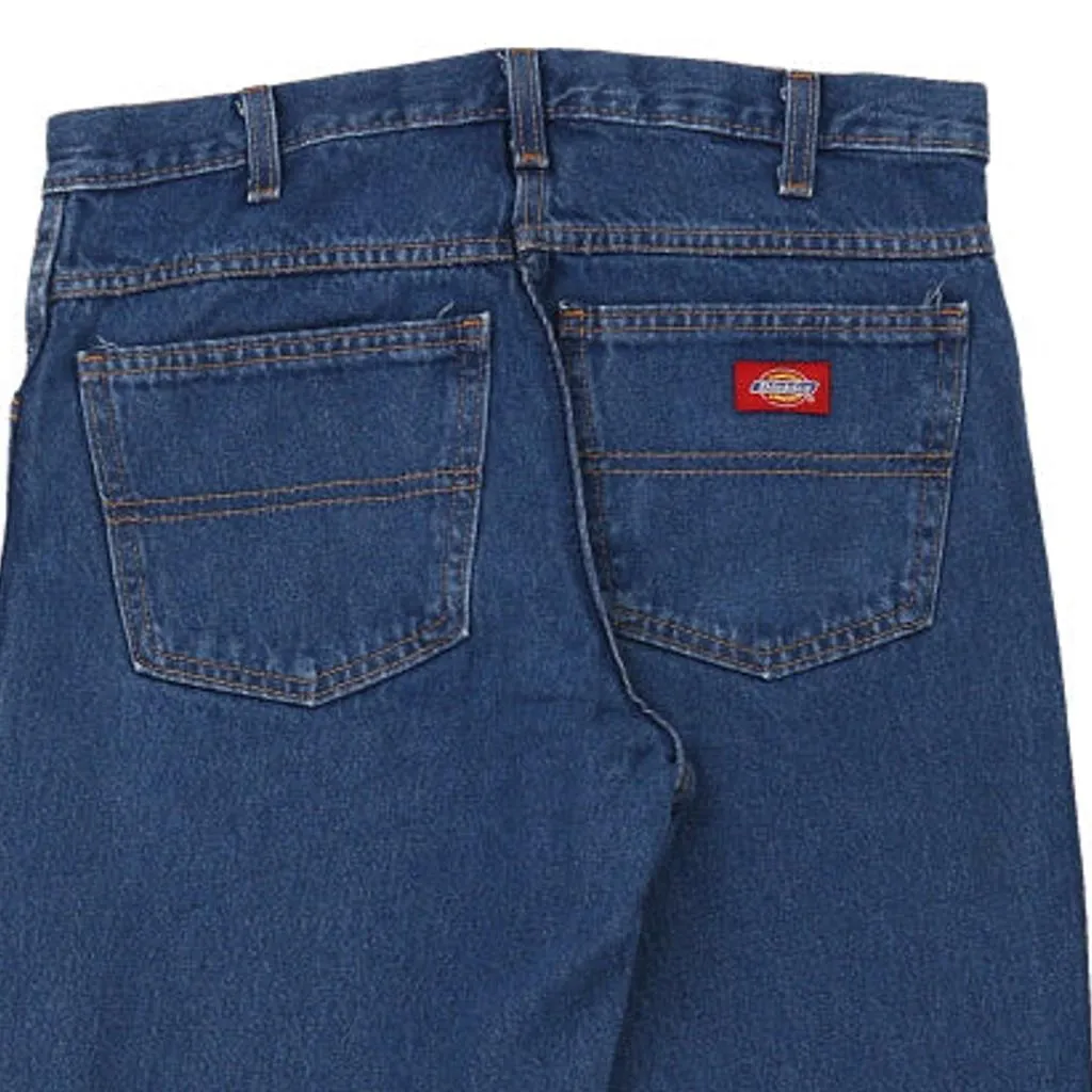 Dickies Jeans - 32W 31L Blue Cotton