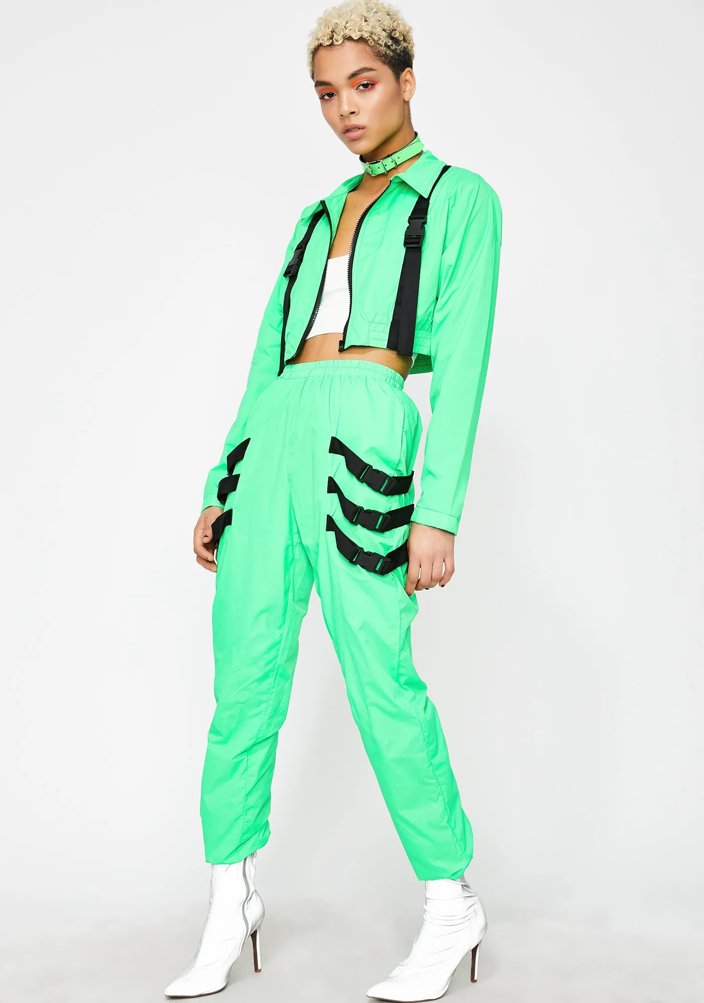 Drip On Fleek Nylon Tracksuit-