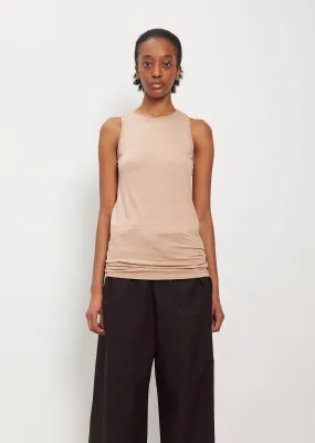 DTV Linen Tank Top — Nude