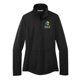 Eco3 Ladies Smooth Fleece 1/4-Zip
