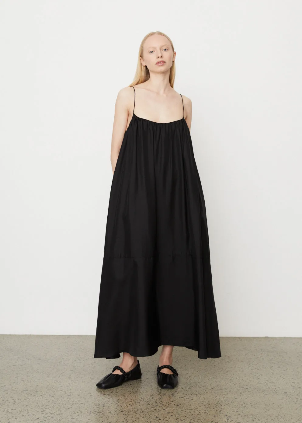 Esse Studios -  Gathered Silk Dress - Dress
