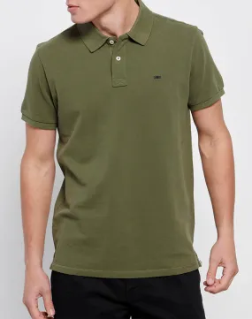 Essential pique cotton polo shirt