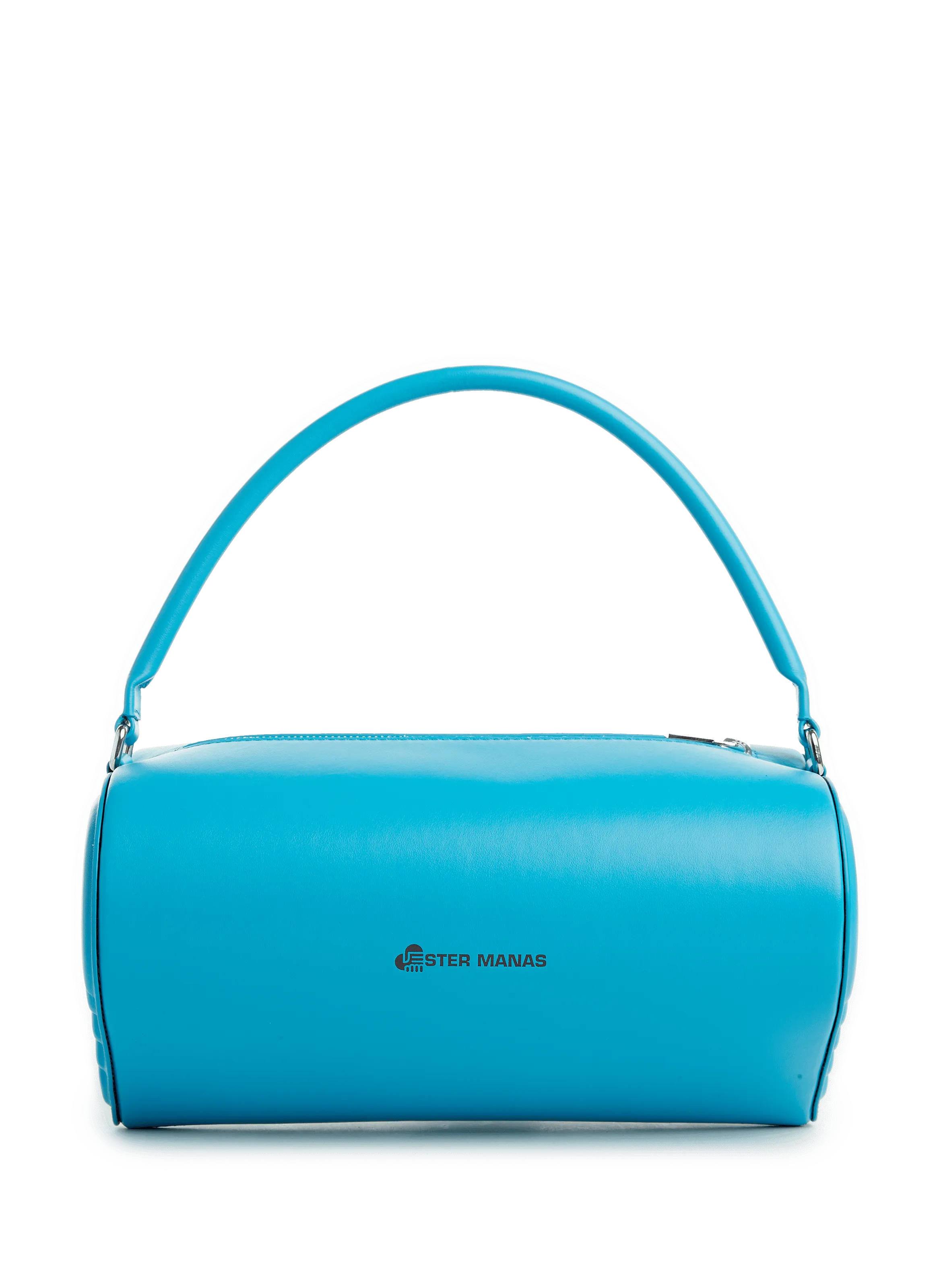 Ester manas  Leather baguette bag - Blue