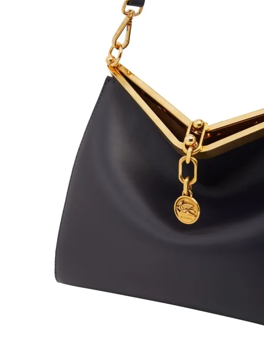 Etro   Medium Vela leather shoulder bag 