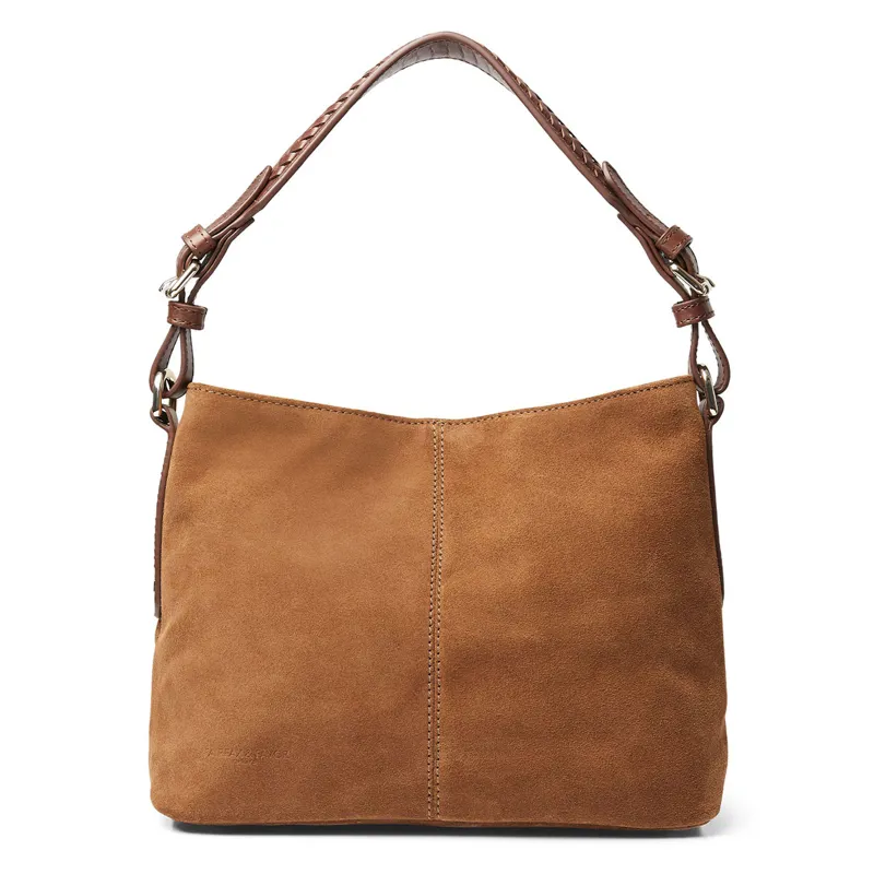 Fairfax and Favor Mini Tetbury Tote Bag - Tan Suede