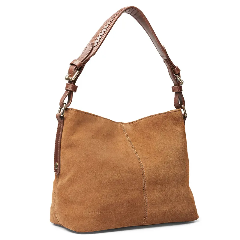 Fairfax and Favor Mini Tetbury Tote Bag - Tan Suede