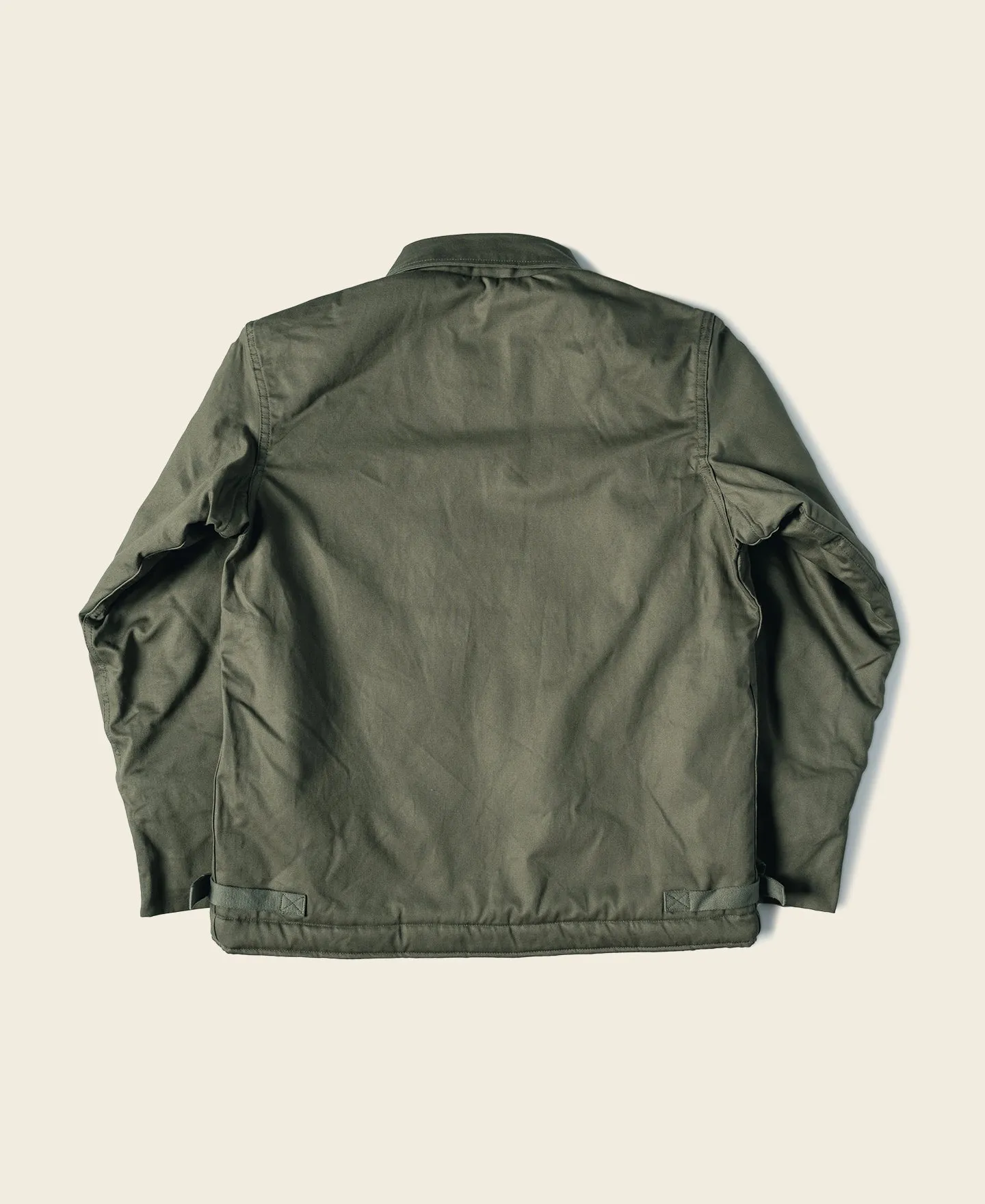 Final Version USN A-2 Deck Jacket (Polyester Lamb Wool)