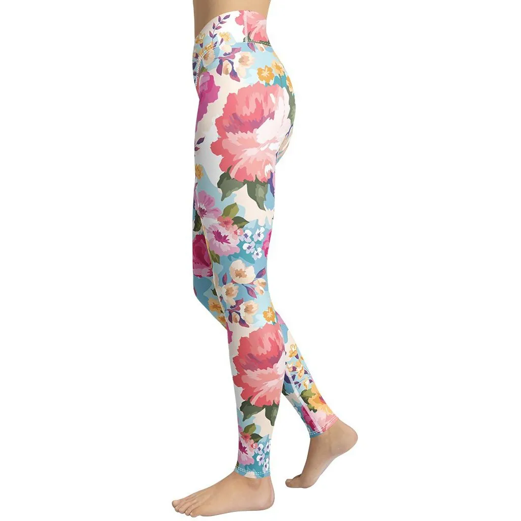 Flower Power Yoga Leggings