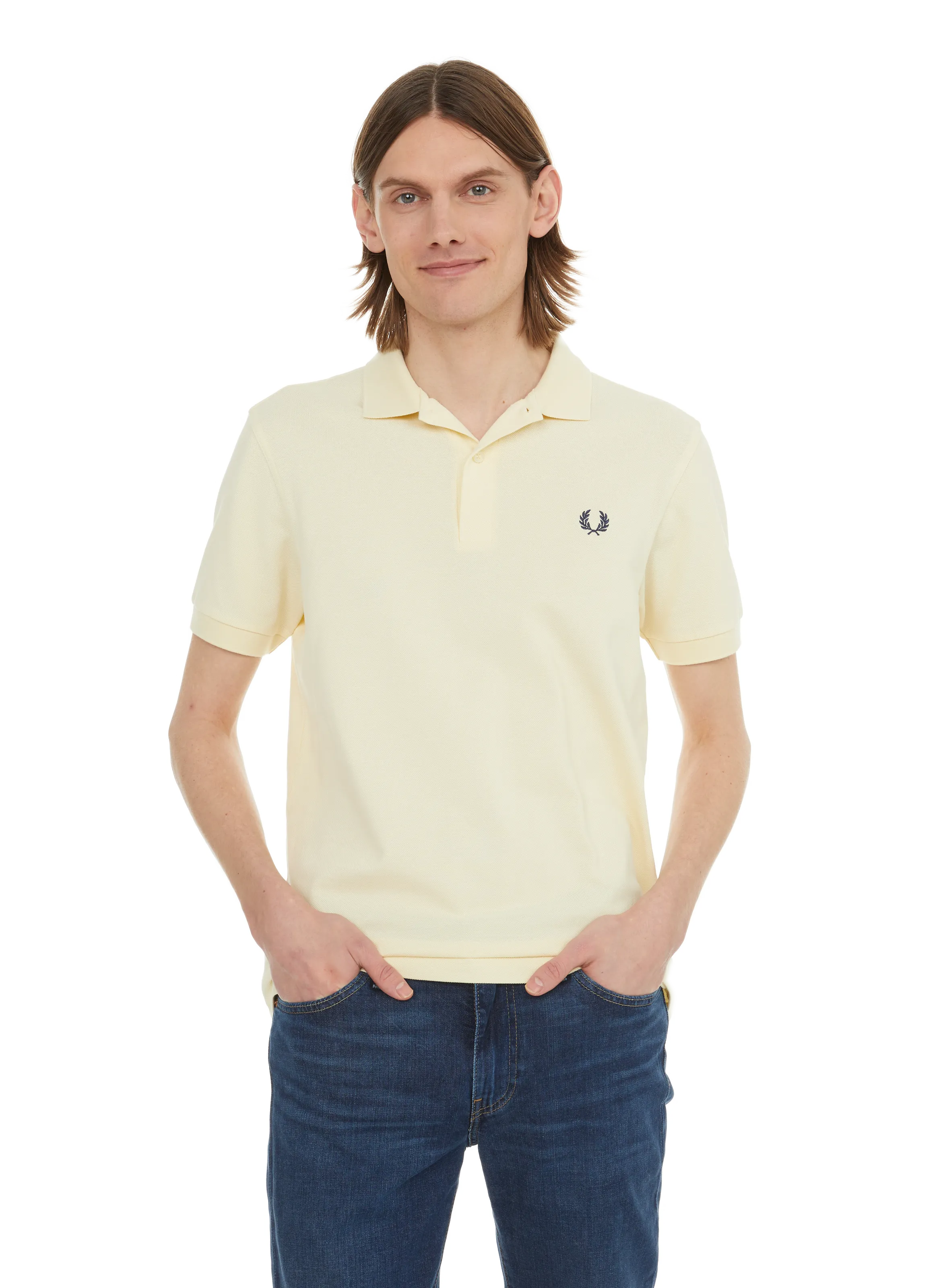 Fred perry  Cotton polo shirt  - Yellow