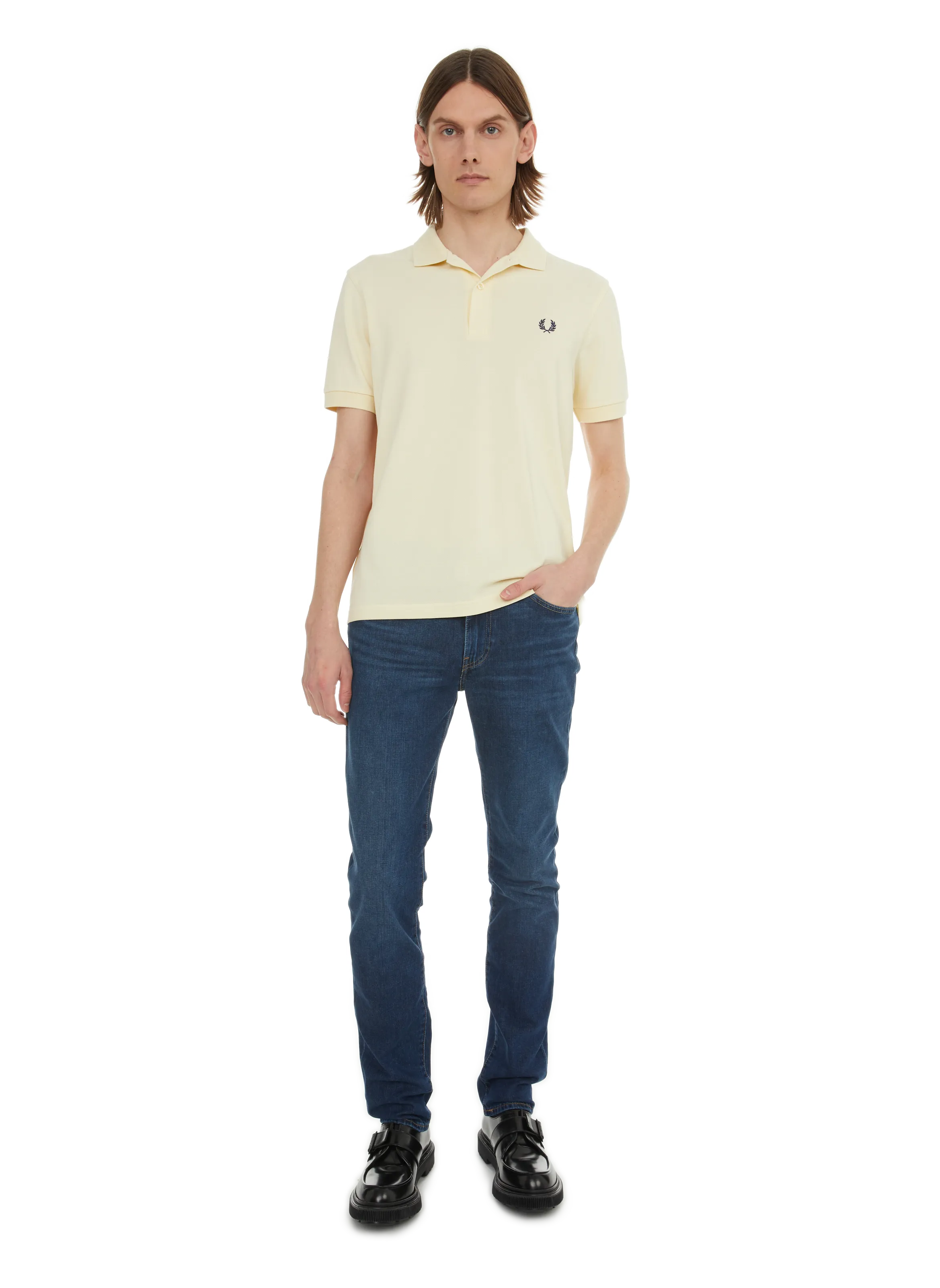 Fred perry  Cotton polo shirt  - Yellow