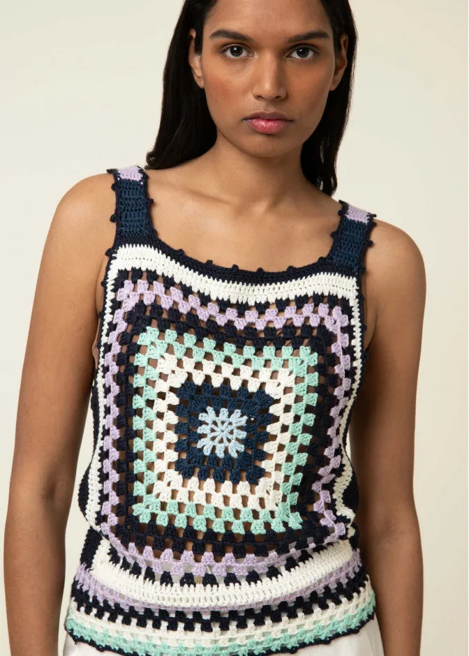    FRNCH     Vest Ms23-41 Alexyane Turquoise
