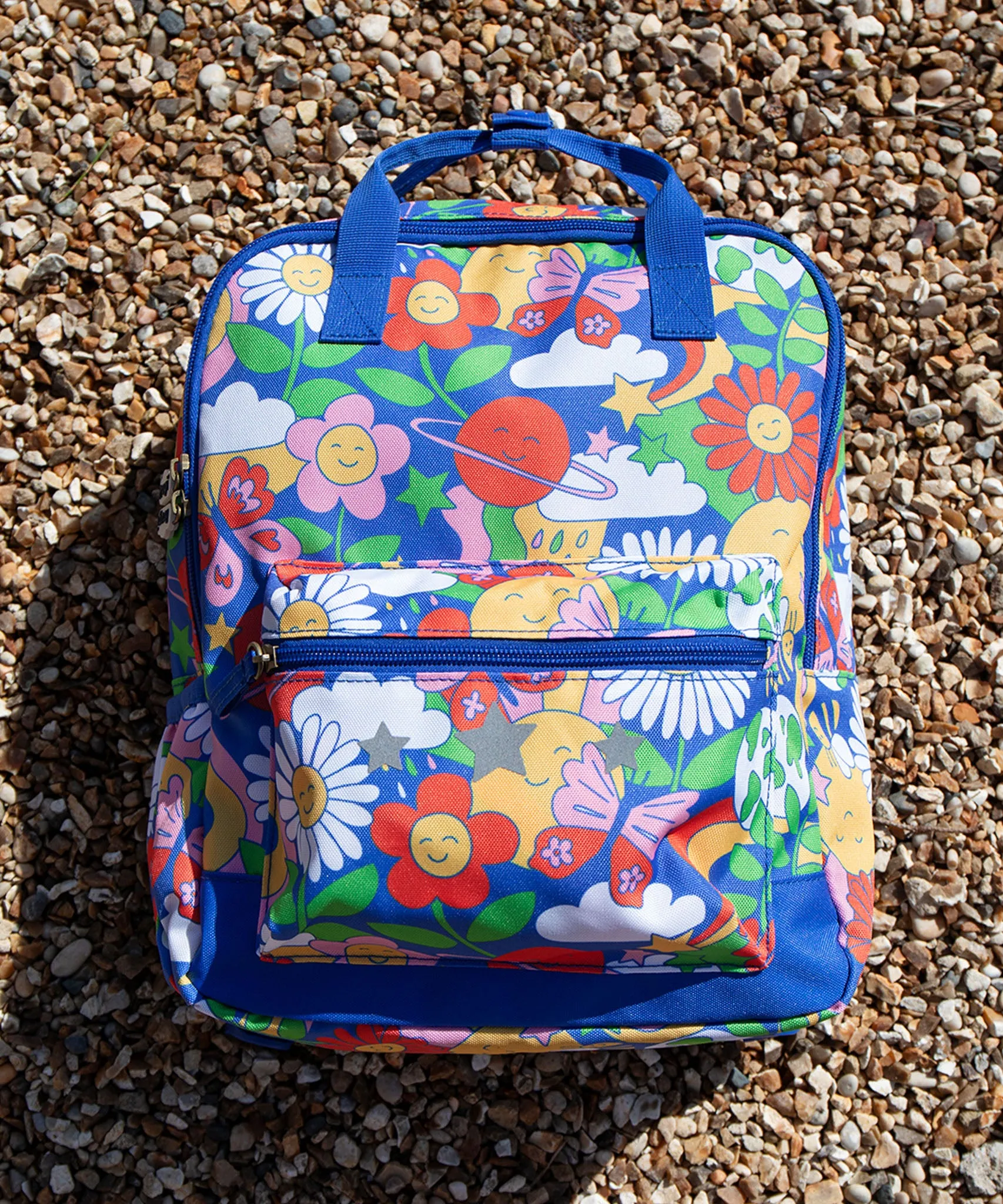 Frugi Explorers Backpack - Retro Happy