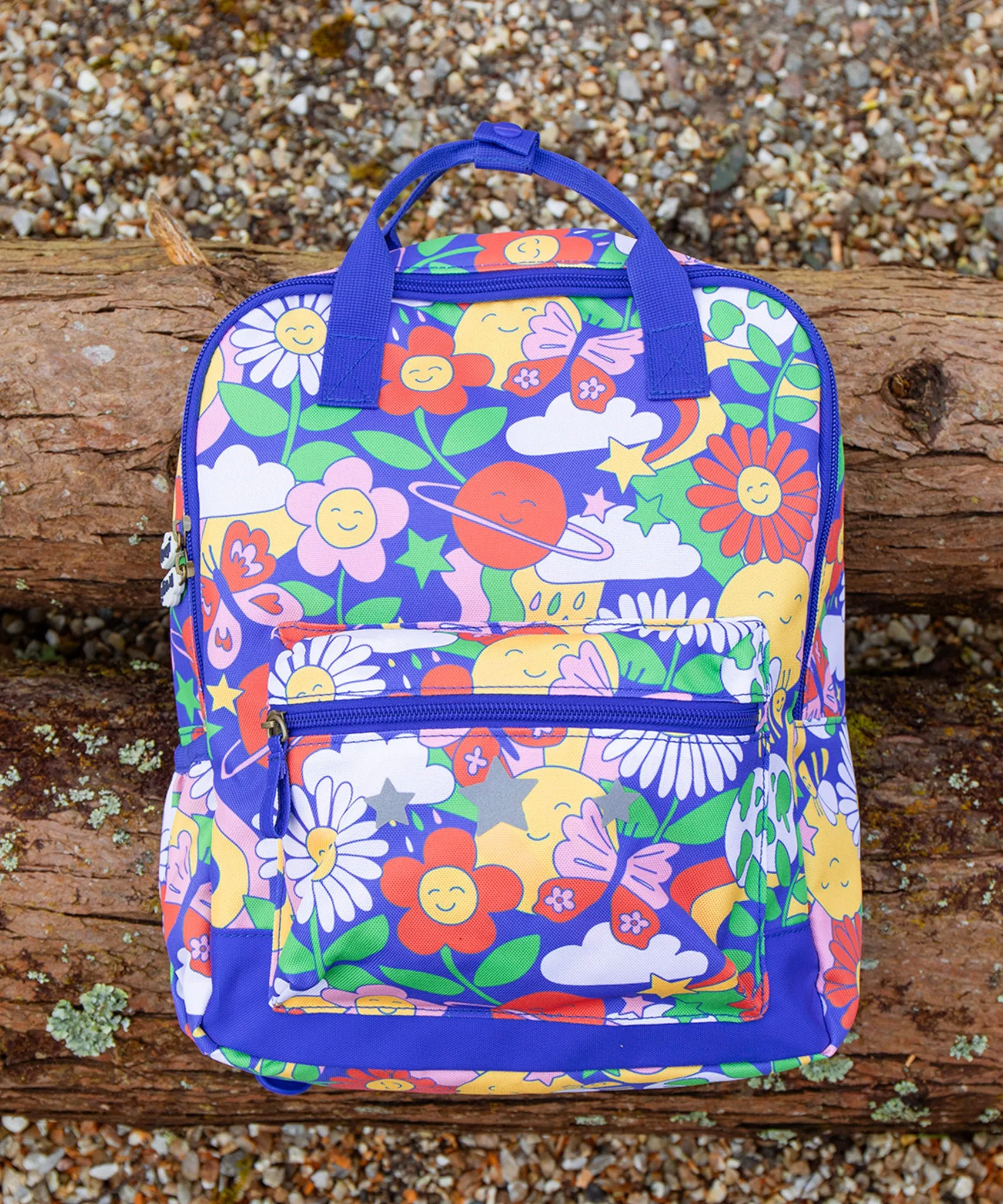 Frugi Explorers Backpack - Retro Happy