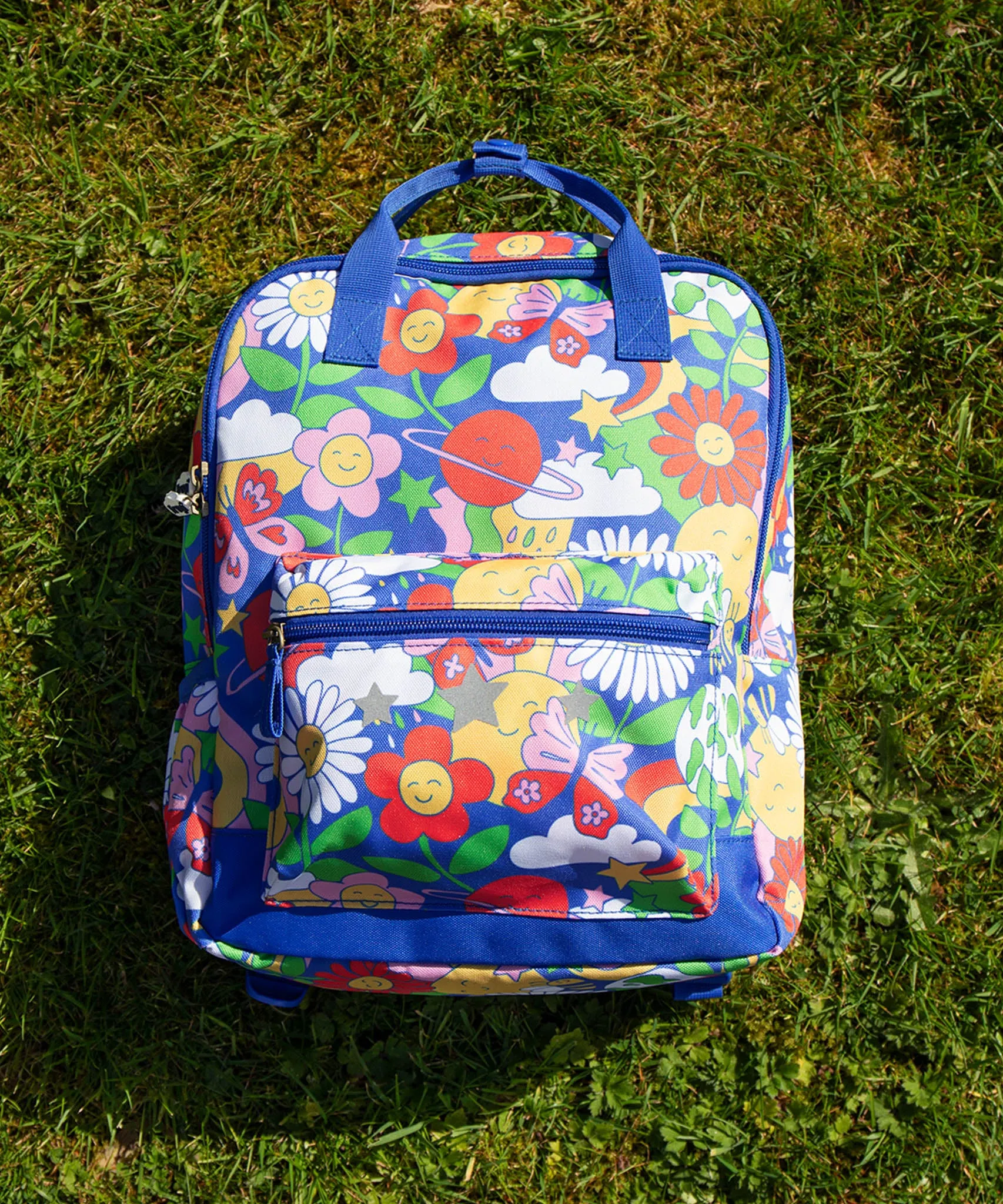 Frugi Explorers Backpack - Retro Happy