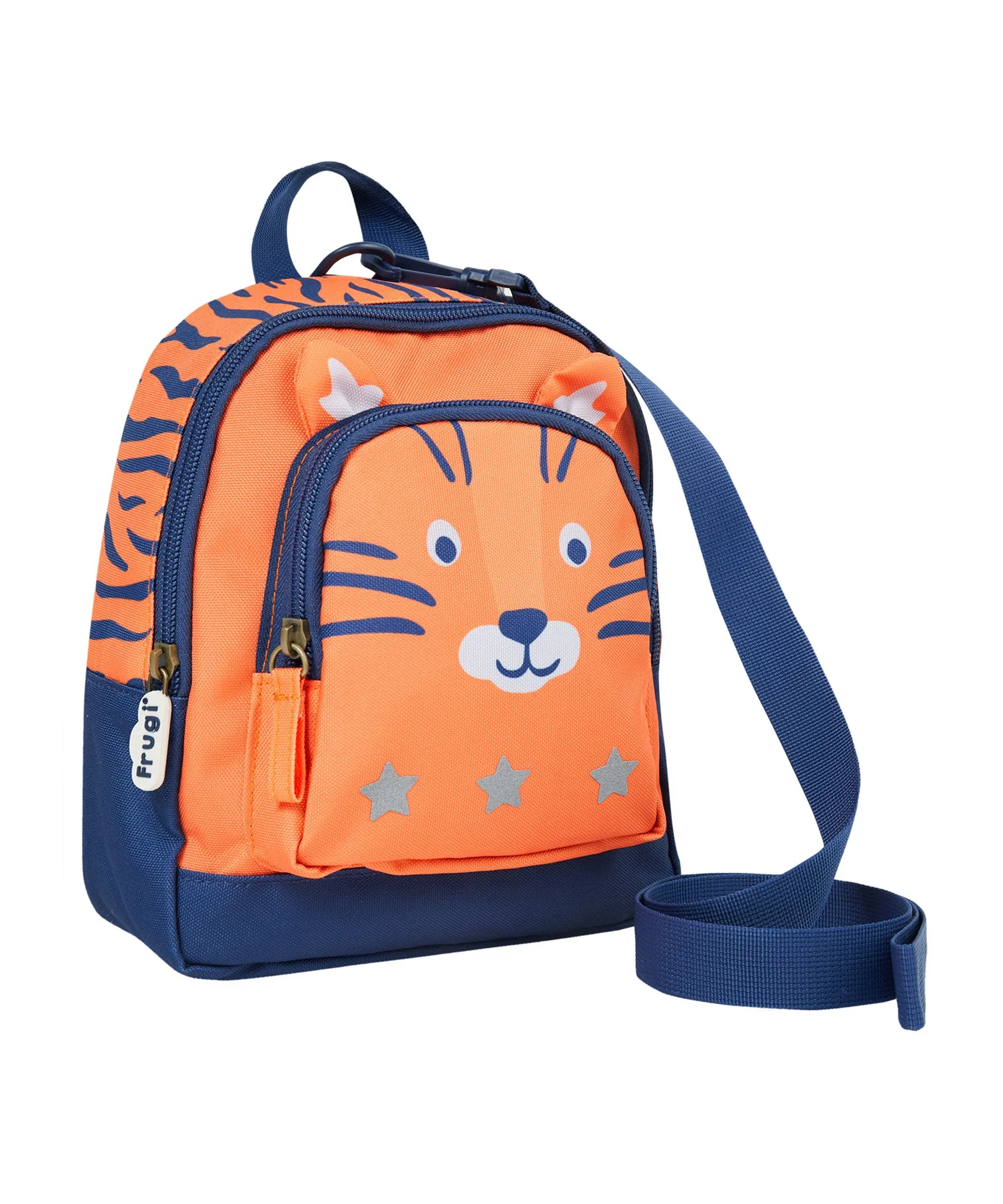 Frugi Little Adventurers Backpack - Salamander/Tiger