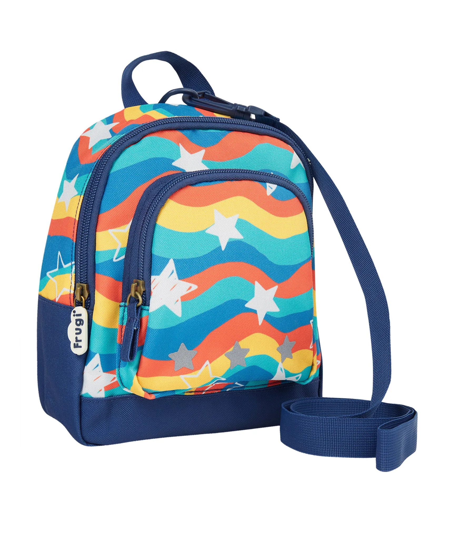 Frugi Little Adventurers Backpack - Wavy Stars