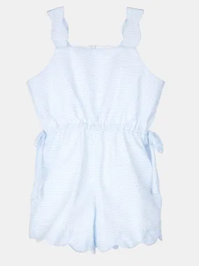     GABBY  Girls' Seersucker Romper    