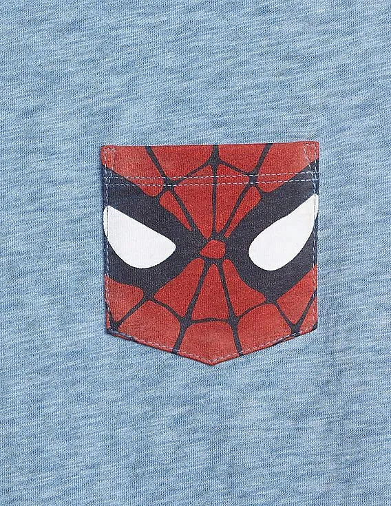 GAP Boys Blue Marvel© Short Sleeve T-Shirt