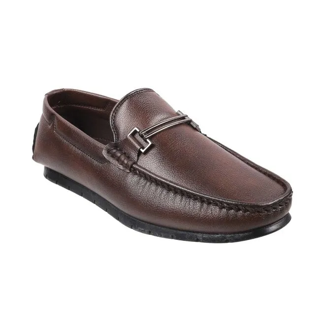 Genx Men Brown Casual Loafers