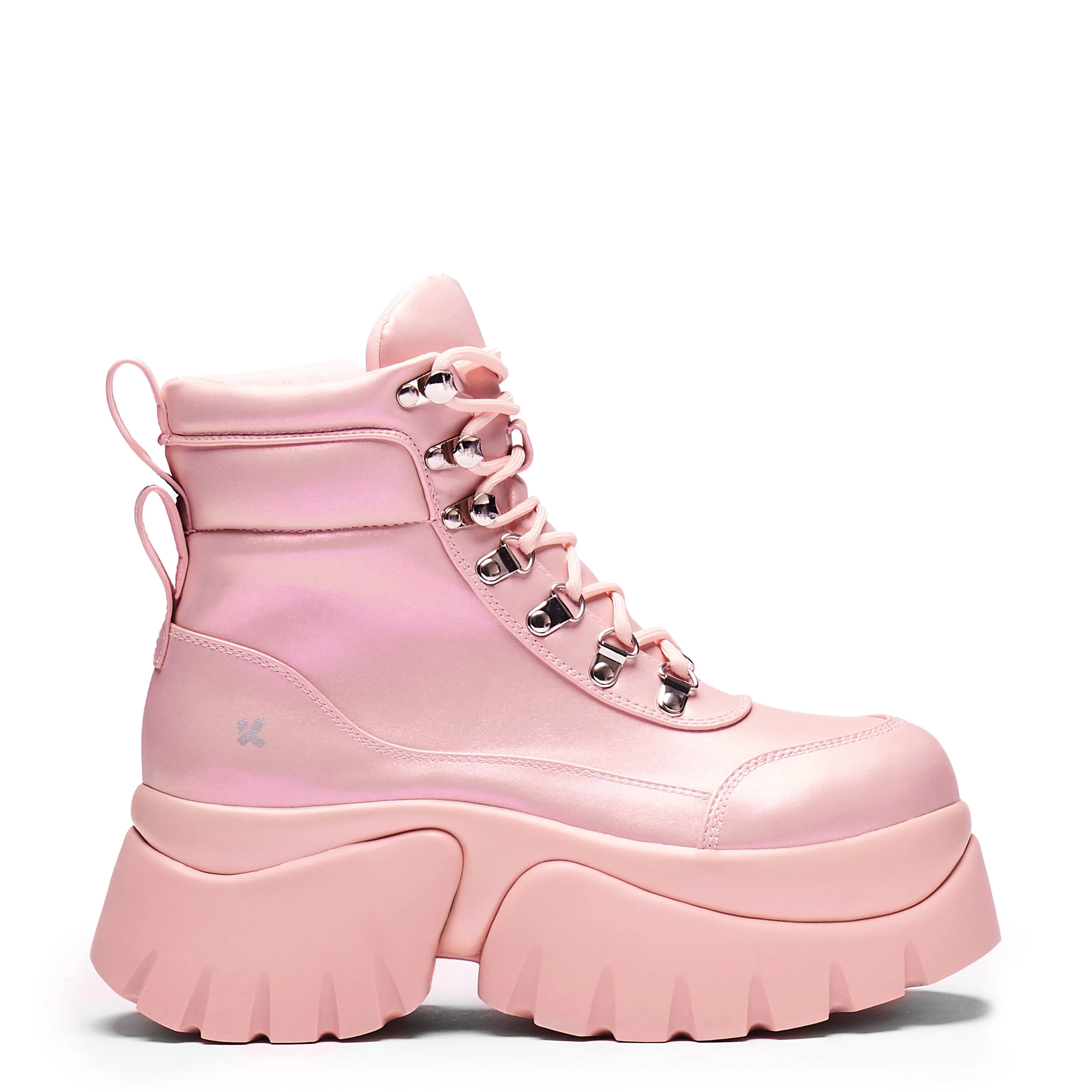 Gooey Bubblegum 'Monster' Platform Boots