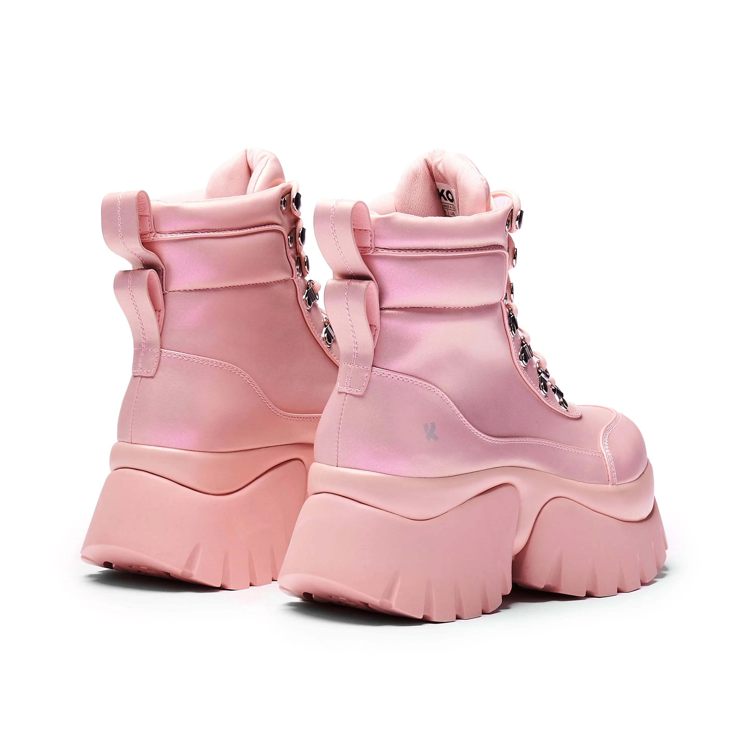 Gooey Bubblegum 'Monster' Platform Boots