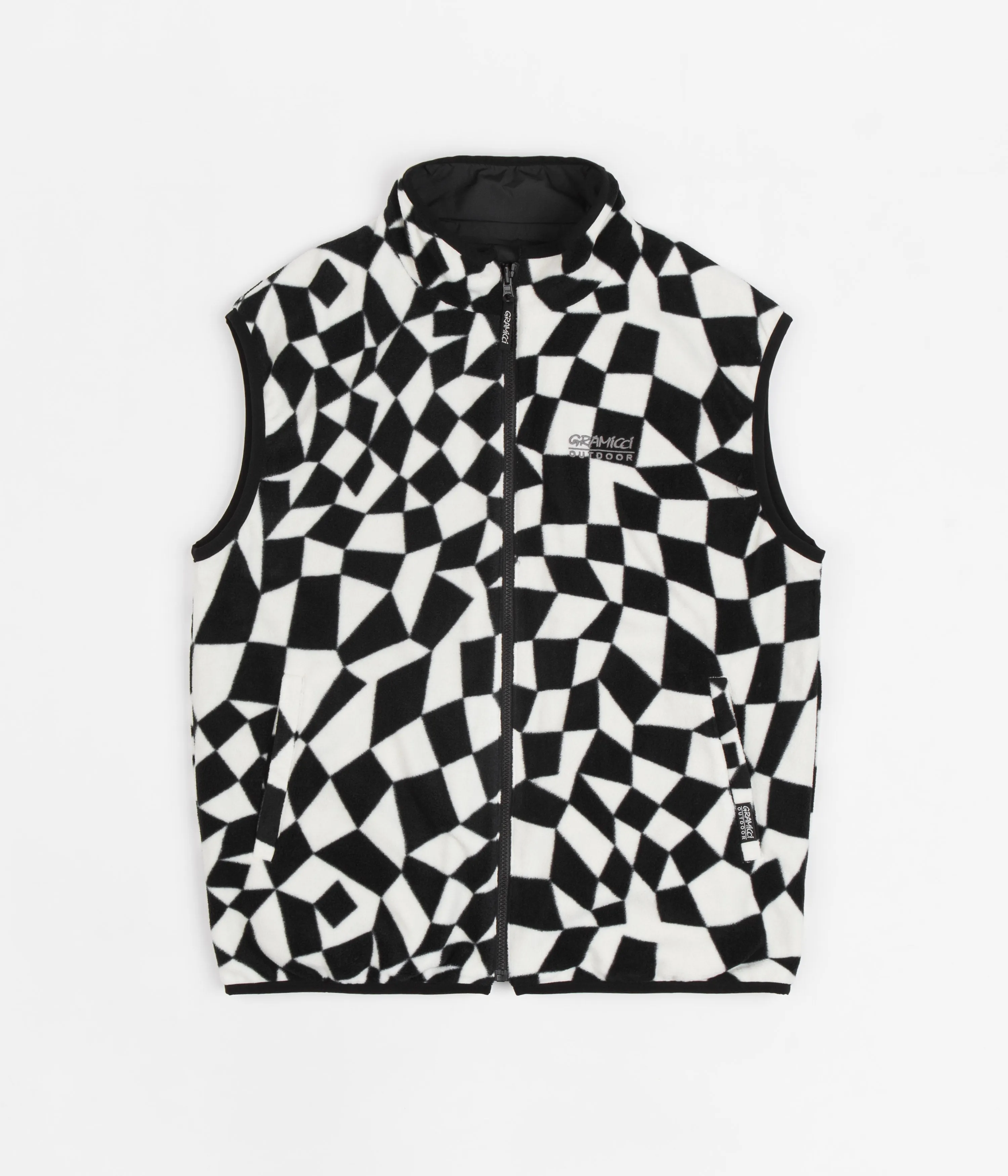 Gramicci Reversible Vest - Black Check