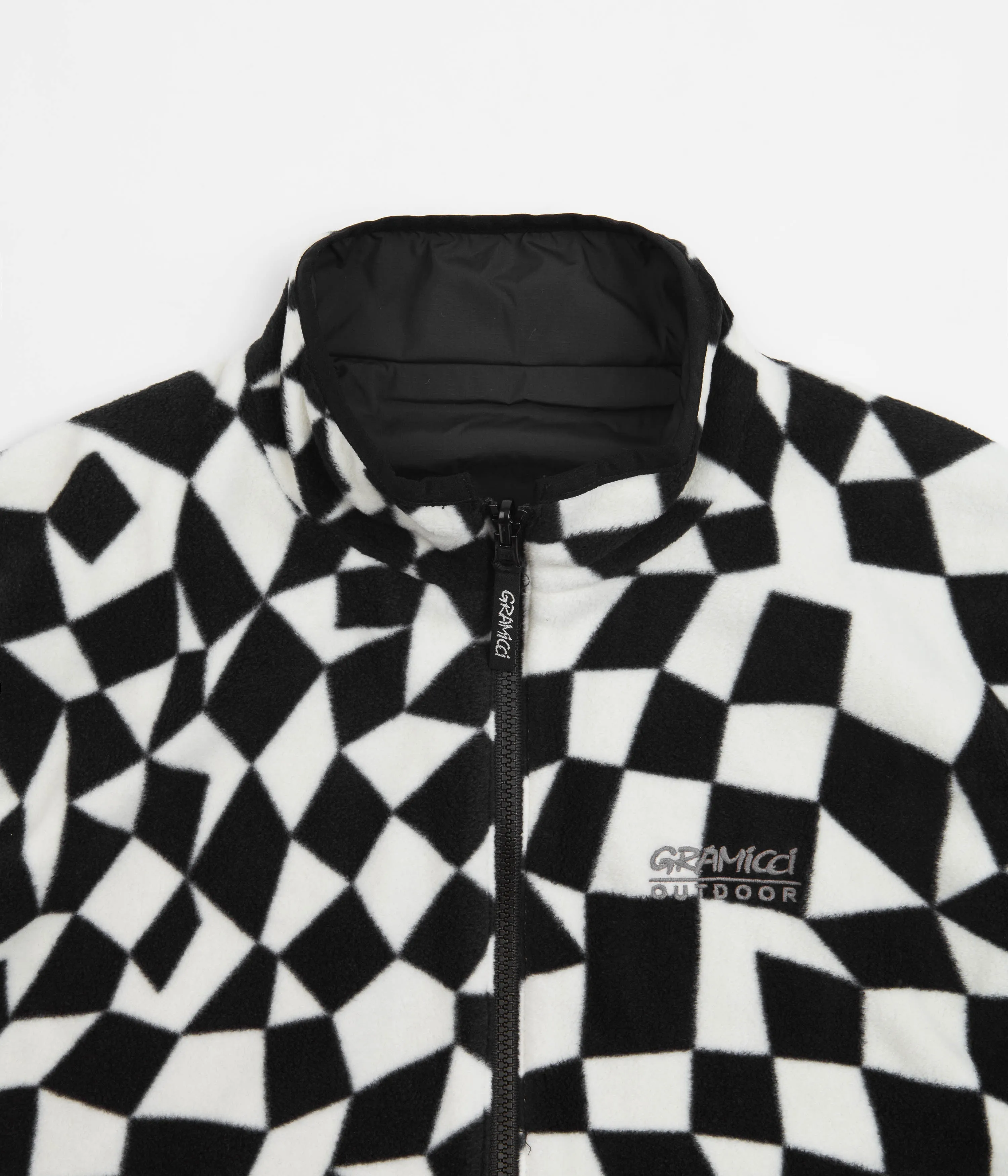 Gramicci Reversible Vest - Black Check