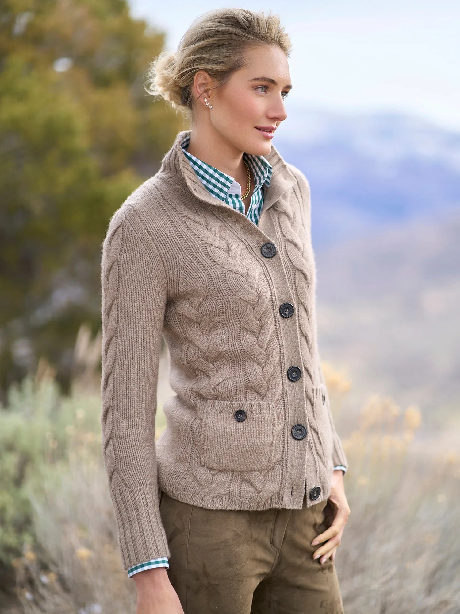 Hanna Cashmere Cardigan